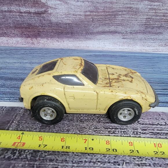 Vintage Tonka Orange Metal DATSUN 280Z FairladyZ ~ yellow - Picture 4 of 8